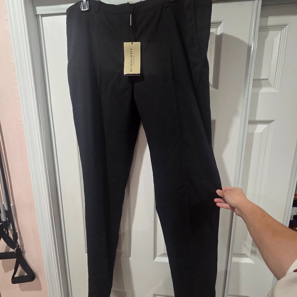 Burberry black dress pants